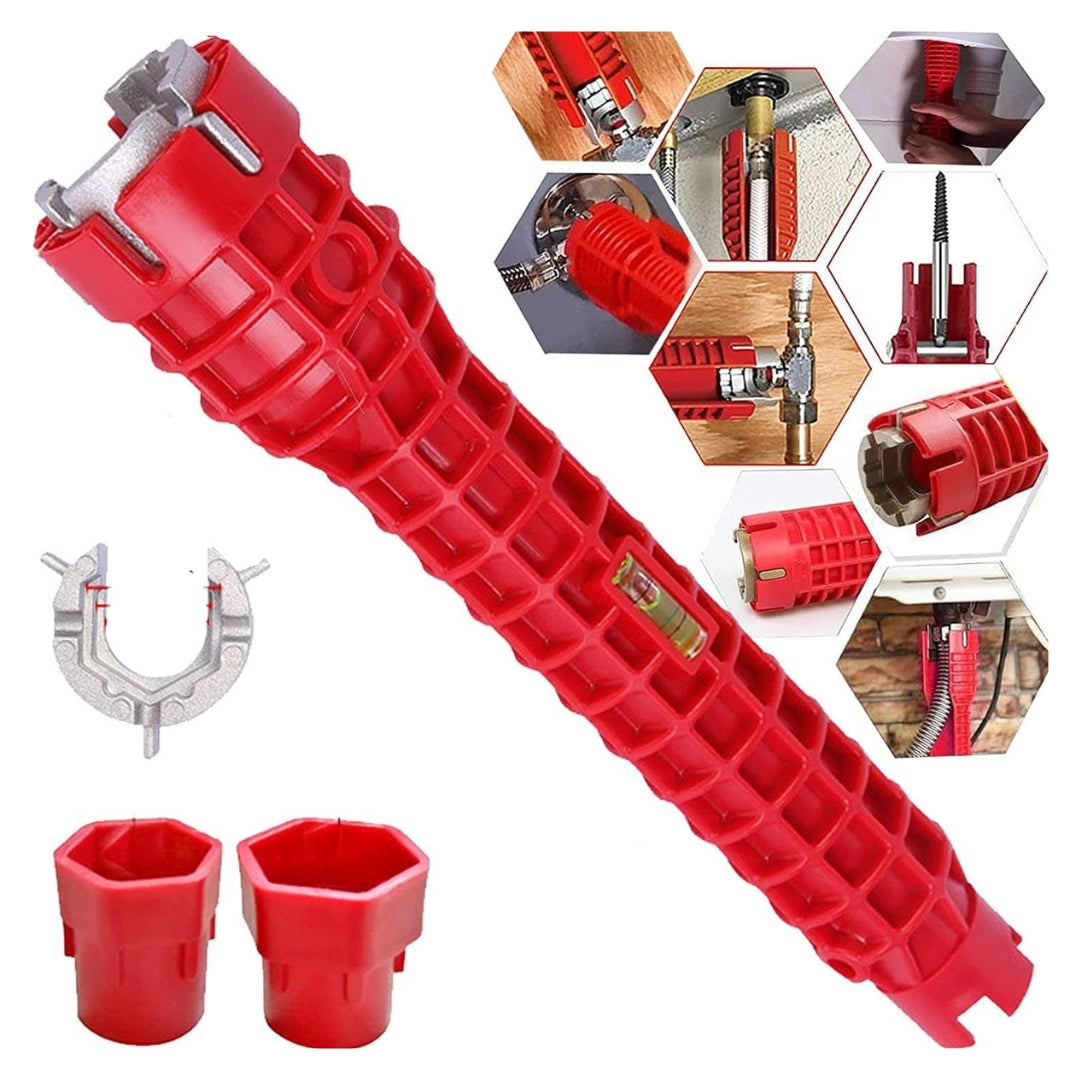 🛠️ LLAVE UNIVERSAL PARA GRIFO 8 EN 1 – ¡La Solución Que Todo Hogar Necesita!