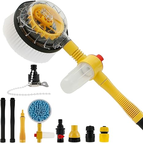 CEPILLO LIMPIADOR PARA AUTO GIRATORIO 🧼 ¡ESTE PRODUCTO ES LO QUE NECESITAS!