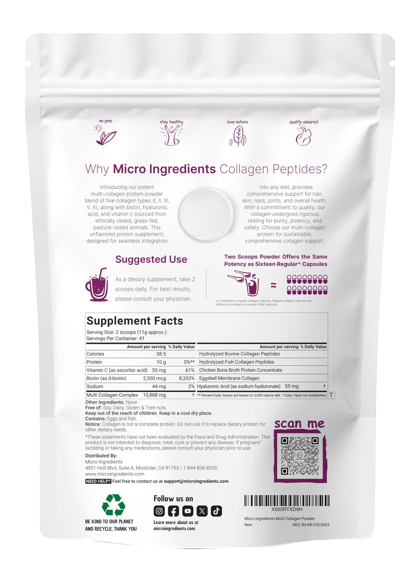💖 MULTI COLLAGEN PEPTIDES – BELLEZA Y BIENESTAR DESDE EL INTERIOR 💖