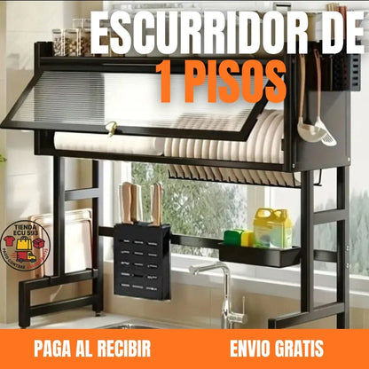 ESCURRIDOR DE PLATOS DE 1 NIVEL 🔥