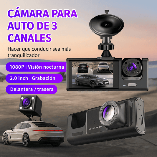 LA DASHCAM DEFINITIVA QUE TODO CONDUCTOR NECESITA  | TRIPLE VISION 🔥