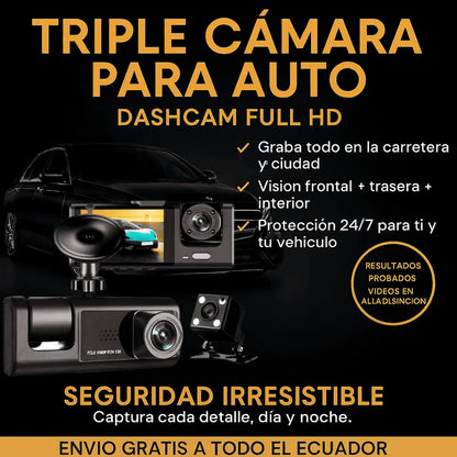 🛡️🚘 LA DASHCAM MAS COMPLETA – Graba Todo y Mantén tu Auto Siempre Seguro