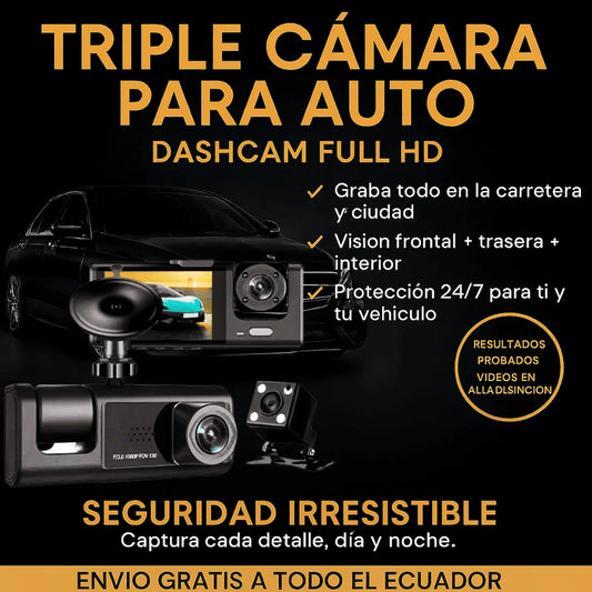 🛡️🚘 LA DASHCAM MAS COMPLETA – Graba Todo y Mantén tu Auto Siempre Seguro