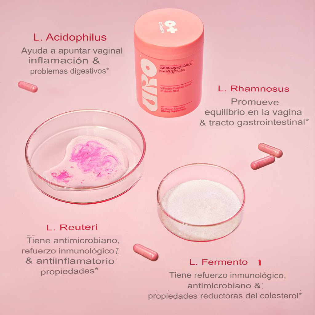 ❤️ URO PROBIOTIC VAGINAL PARA MUJERES | 60 CAPSULAS❤️