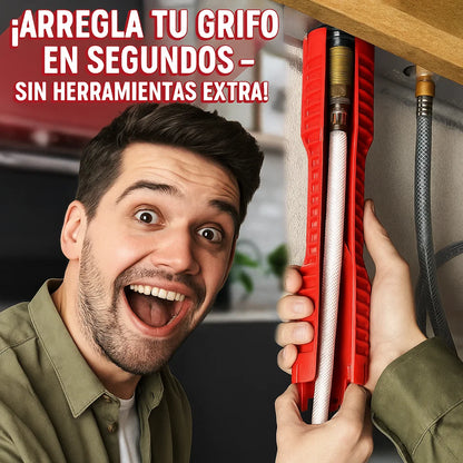 🛠️ LLAVE UNIVERSAL PARA GRIFO 8 EN 1 – ¡La Solución Que Todo Hogar Necesita!