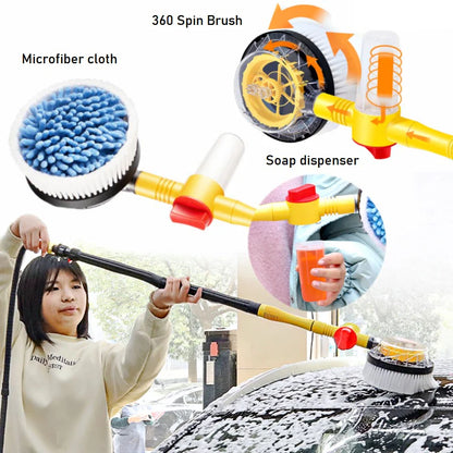 CEPILLO LIMPIADOR PARA AUTO GIRATORIO 🧼 ¡ESTE PRODUCTO ES LO QUE NECESITAS!