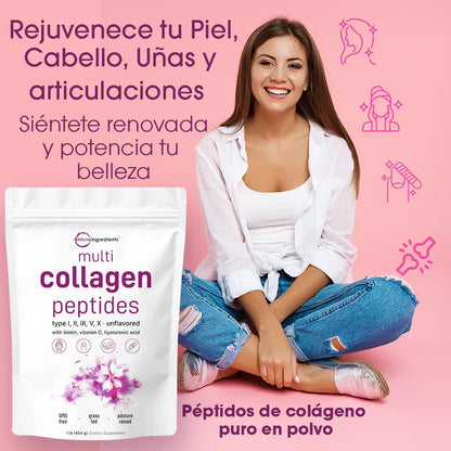 💖 MULTI COLLAGEN PEPTIDES – BELLEZA Y BIENESTAR DESDE EL INTERIOR 💖