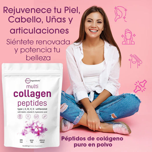💖 MULTI COLLAGEN PEPTIDES – BELLEZA Y BIENESTAR DESDE EL INTERIOR 💖