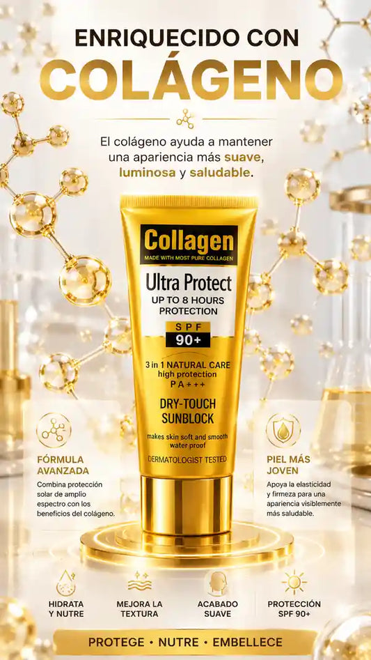 PROTECTRO SOLAR CON COLAGENO