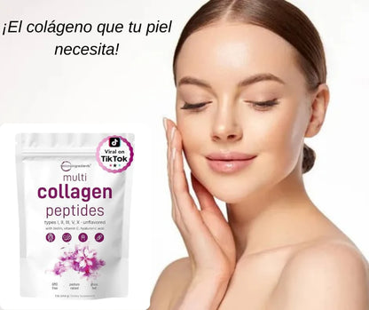 💖 MULTI COLLAGEN PEPTIDES – BELLEZA Y BIENESTAR DESDE EL INTERIOR 💖