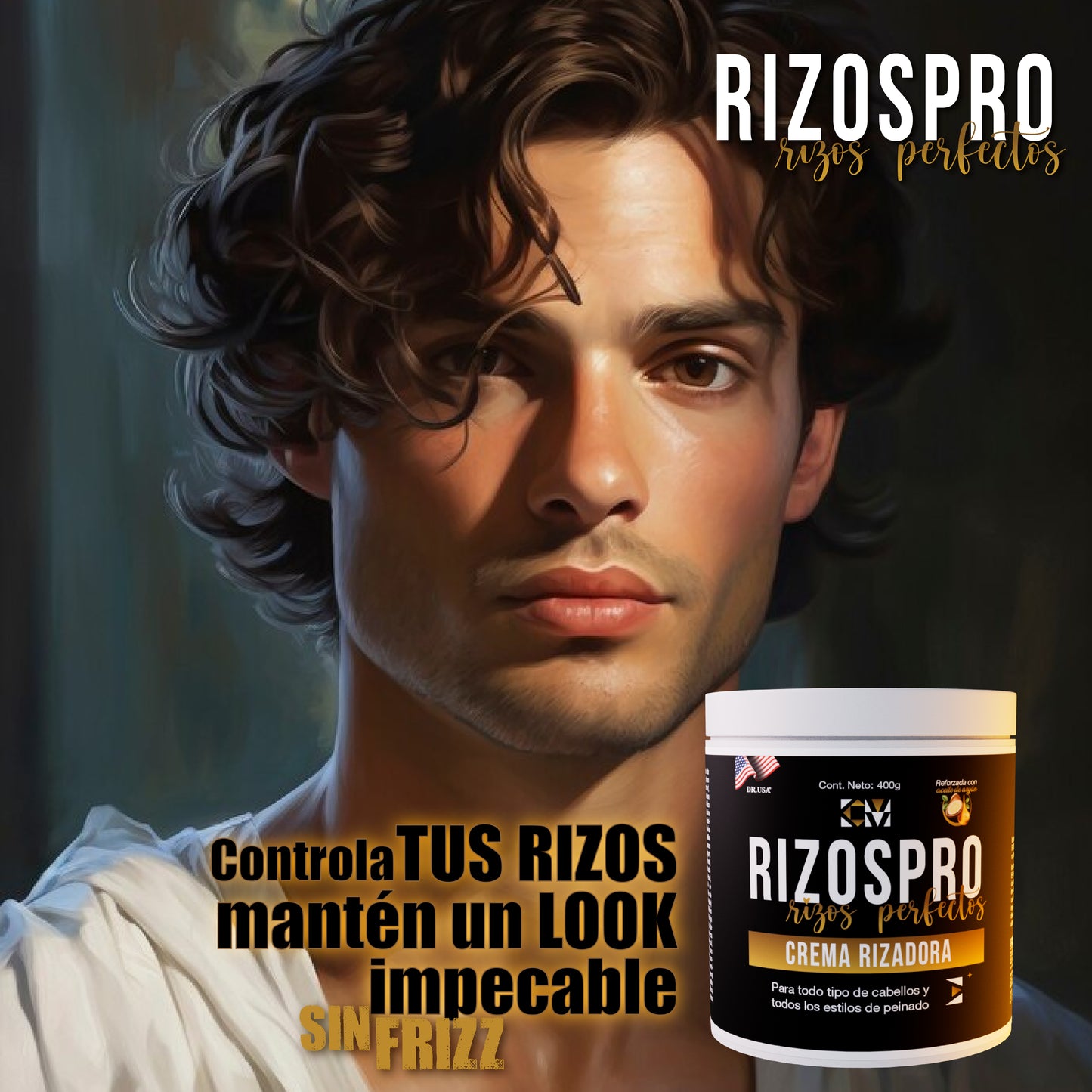 🌿 RIZOS PRO BY Dr. USA – RIZOS DEFINIDOS, HIDRATADOS Y SIN FRIZZ